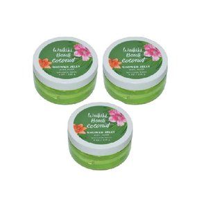 3 Bath & Body Works Waikiki Beach Coconut Shower Jelly with Aloe 8 oz each